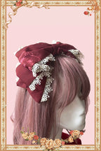 Sweet Lolita Accessories Bonnet KC Socks Beret - image 4