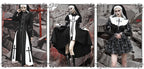 Rose Cemetery - Dark Red Velvet Gothic Lolita Dress - image 6