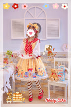 Macaron Lolita Cute Stripe Socks - image 11
