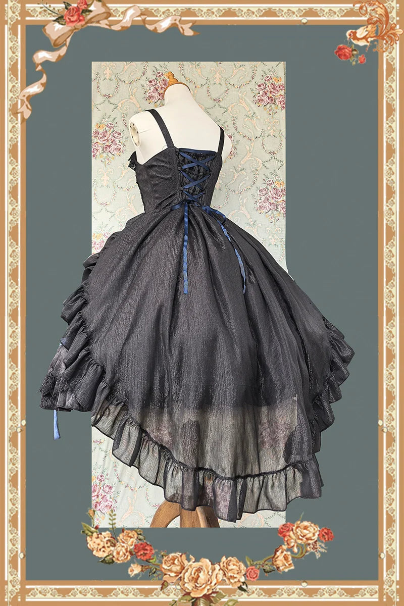 Lilith's Cage - Gothic Lolita JSK Dress & Blouse - image 4