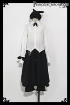 Secret Morning News - Vintage Ouji Lolita Vest Blouse Bloomers - image 11