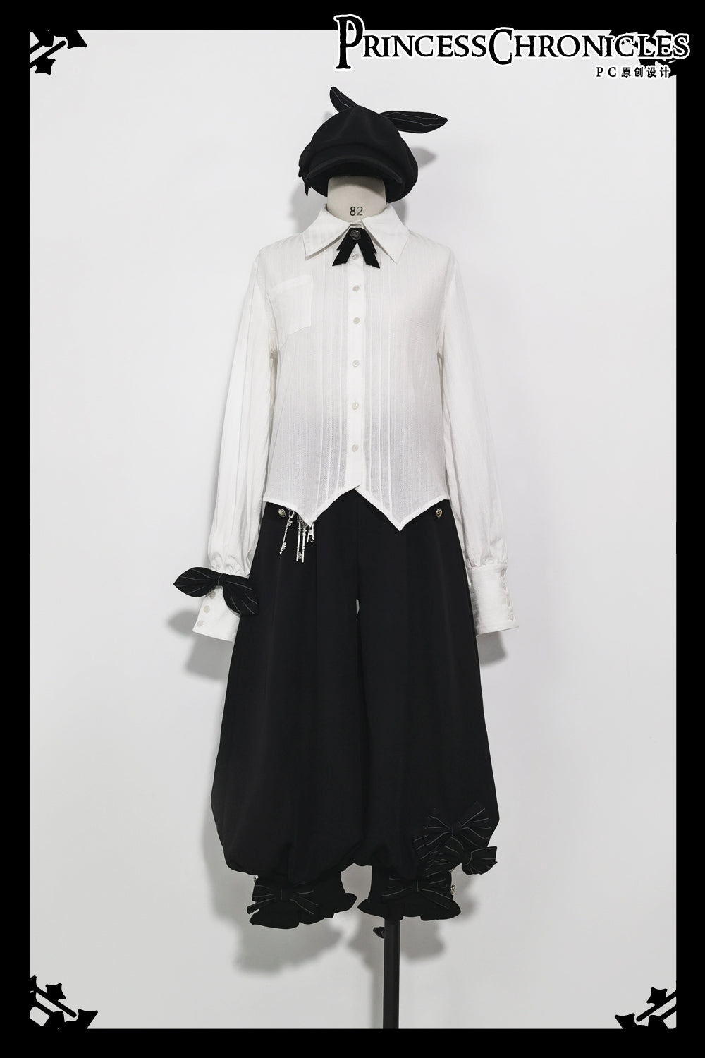 Secret Morning News - Vintage Ouji Lolita Vest Blouse Bloomers - image 11