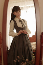 Griffin's Promise - Classic Lolita Skirt Striped Plaid Elegant SK - image 11