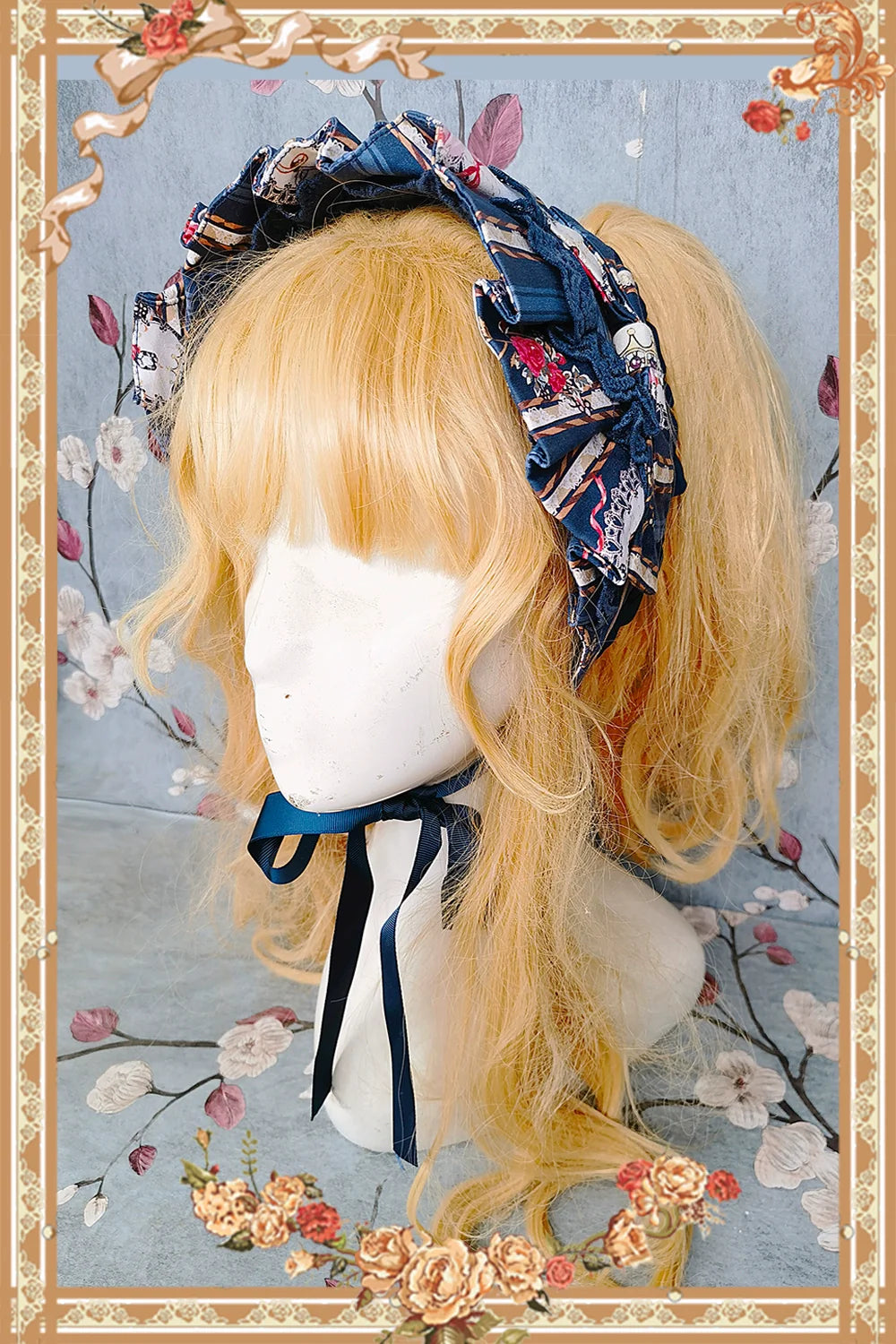 Sweet Lolita Accessories Bonnet KC Socks Beret - image 43