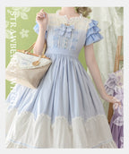 Summer Breeze - Sweet Lolita OP Embroidery Daily Lolita Dress - image 8