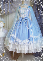 Fate Quartet Gothic Bridal Lolita JSK Dress - image 56
