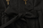 Sea of Hope - Ouji Lolita Long Coat, Detachable Cape - image 8