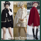 Princess Chronicles Medieval Embroidered Ouji Cape - image 1