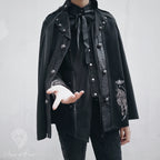 Checkers - Gothic Lolita Cloak, Ouji Lolita Cape - image 8