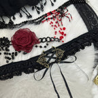 Gothic Lolita Bonnet Pure Cotton Hat Collection - image 37