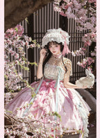 Hibiscus Huadan Pink Short JSK Dress Series and Accessories - image 8