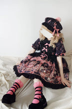 Missing Lamb Case - Gothic Lolita Dress Set with Sheep Prints - image 35