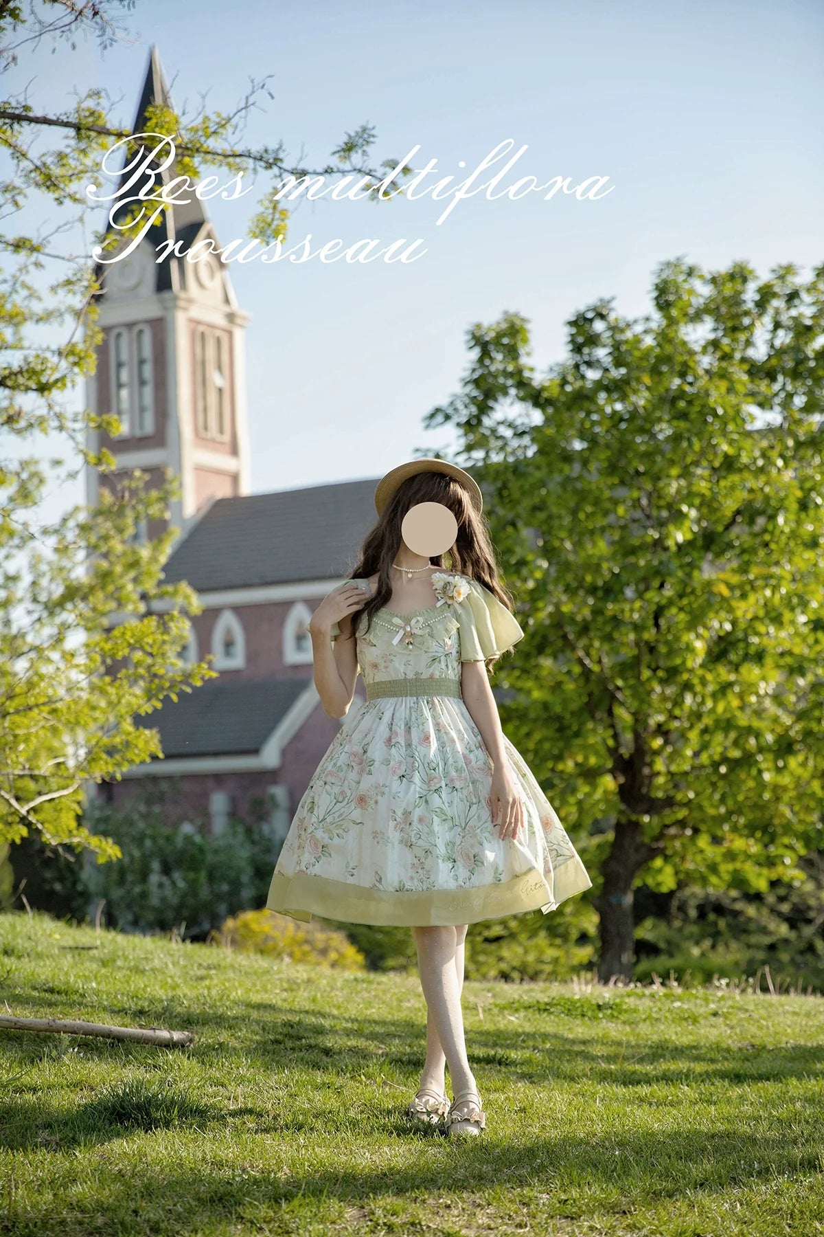 The Rose Dowry - Daily Cotton Lolita OP Dress V-neck Dress - image 7