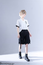 LueYingGuiTan - Embroidered White Ouji Lolita Shirt - image 13