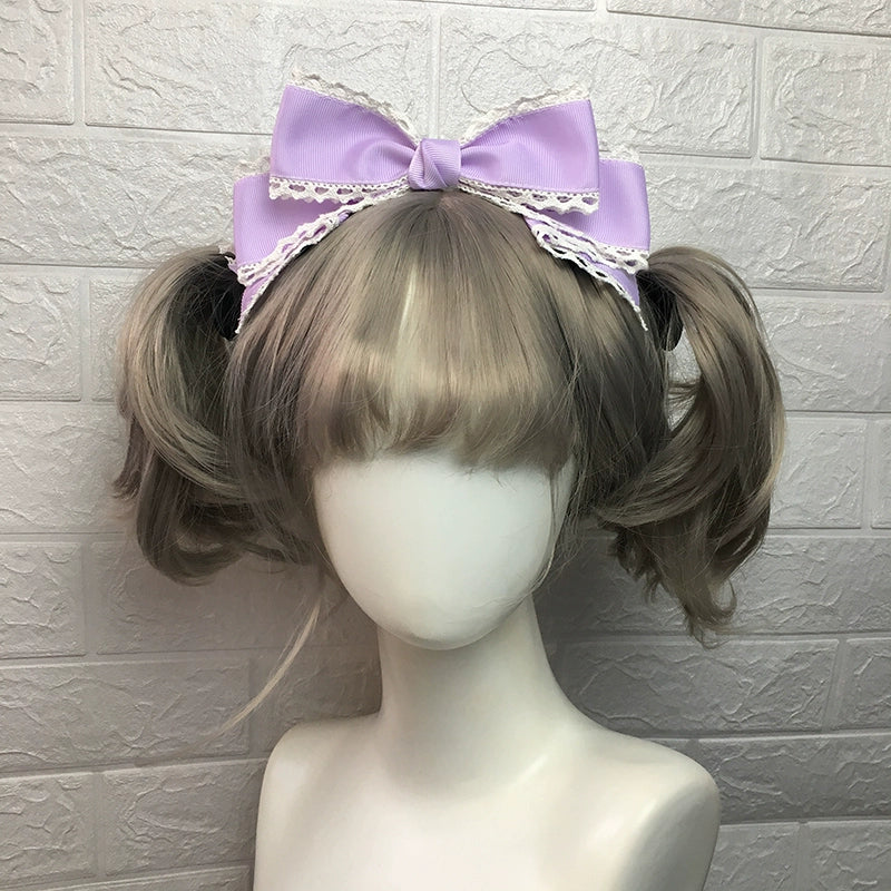 Sweet Lolita KC Multicolor Bow Lolita Headwear - image 29