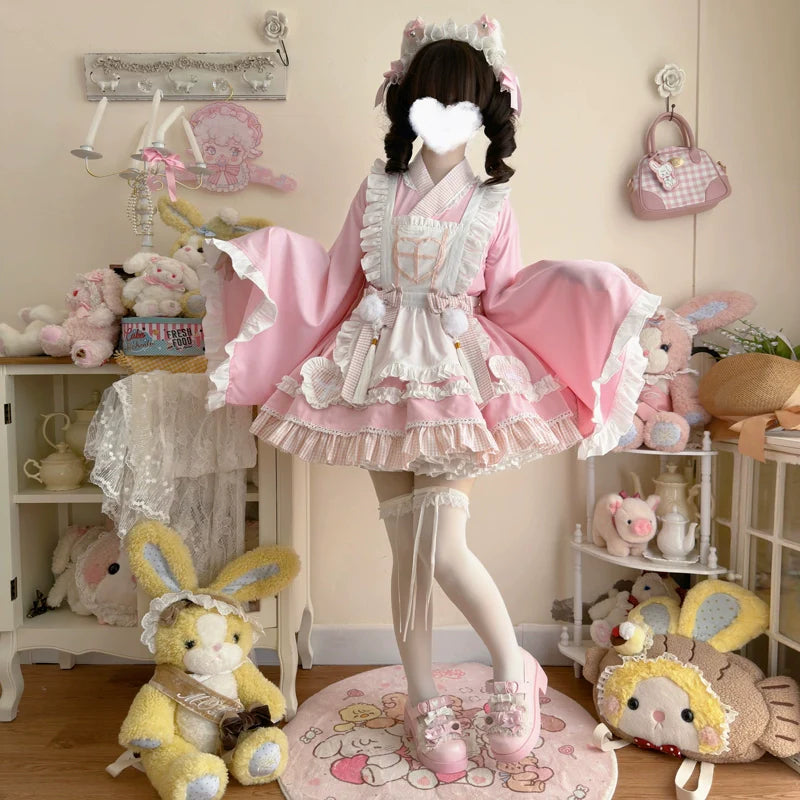 Sweet Meow Nurse - Maid Lolita Skirt Set Kawaii Lolita Dress - image 4