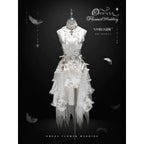 Omega Wedding Gothic Ouji Lolita White Suit - image 21