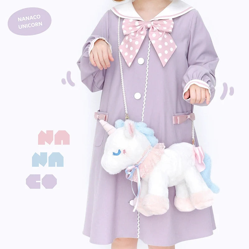 Kawaii Lolita Unicorn Messenger Bag Doll Shoulder Bag - image 3