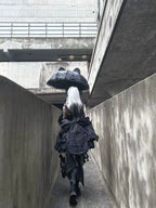 Mori Isle - Solid Gothic Lolita JSK Dress, Embroidered Lace - image 12
