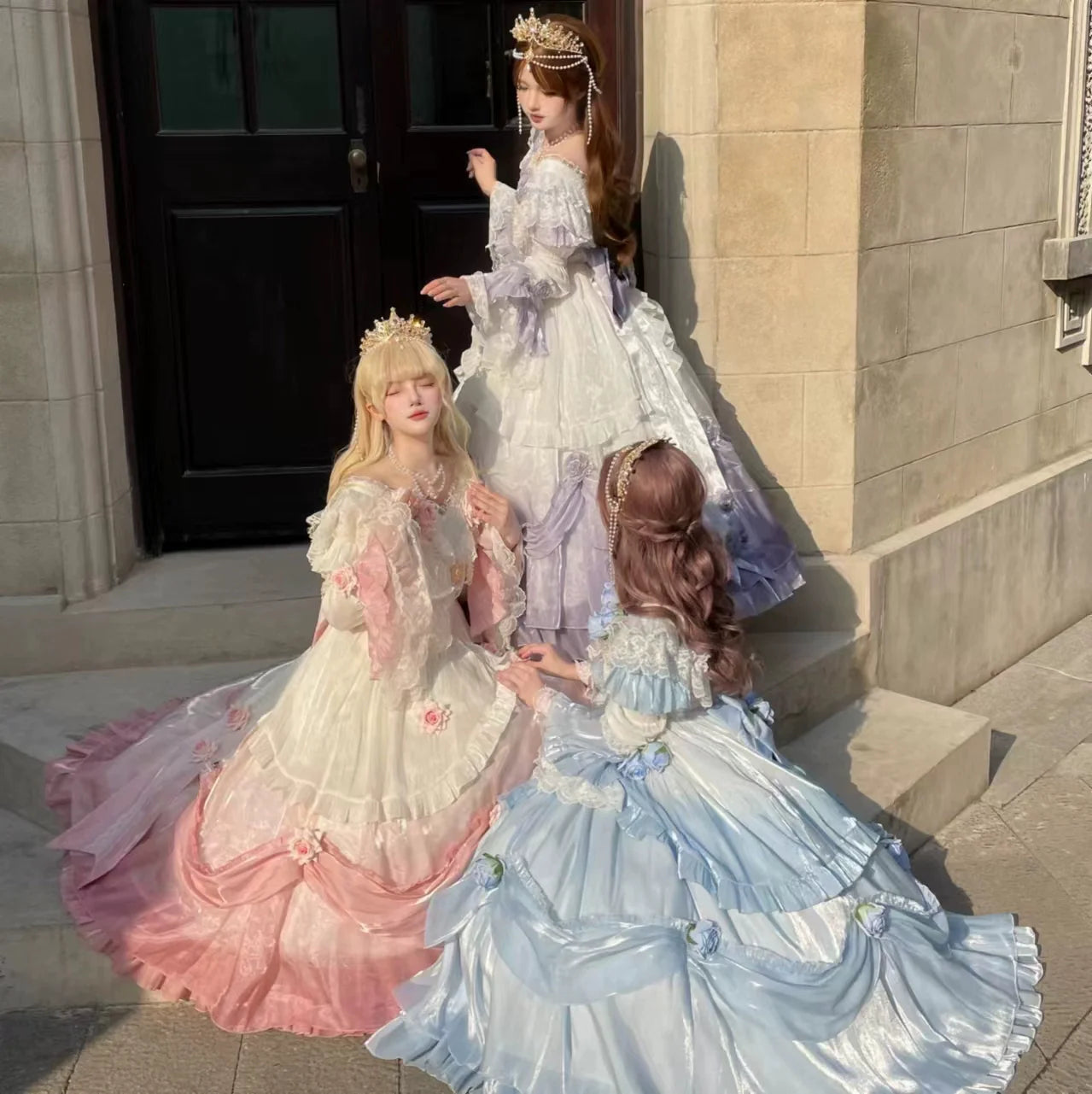 Tana Manor Classic Lolita OP Dress with Floral Decoration - image 28