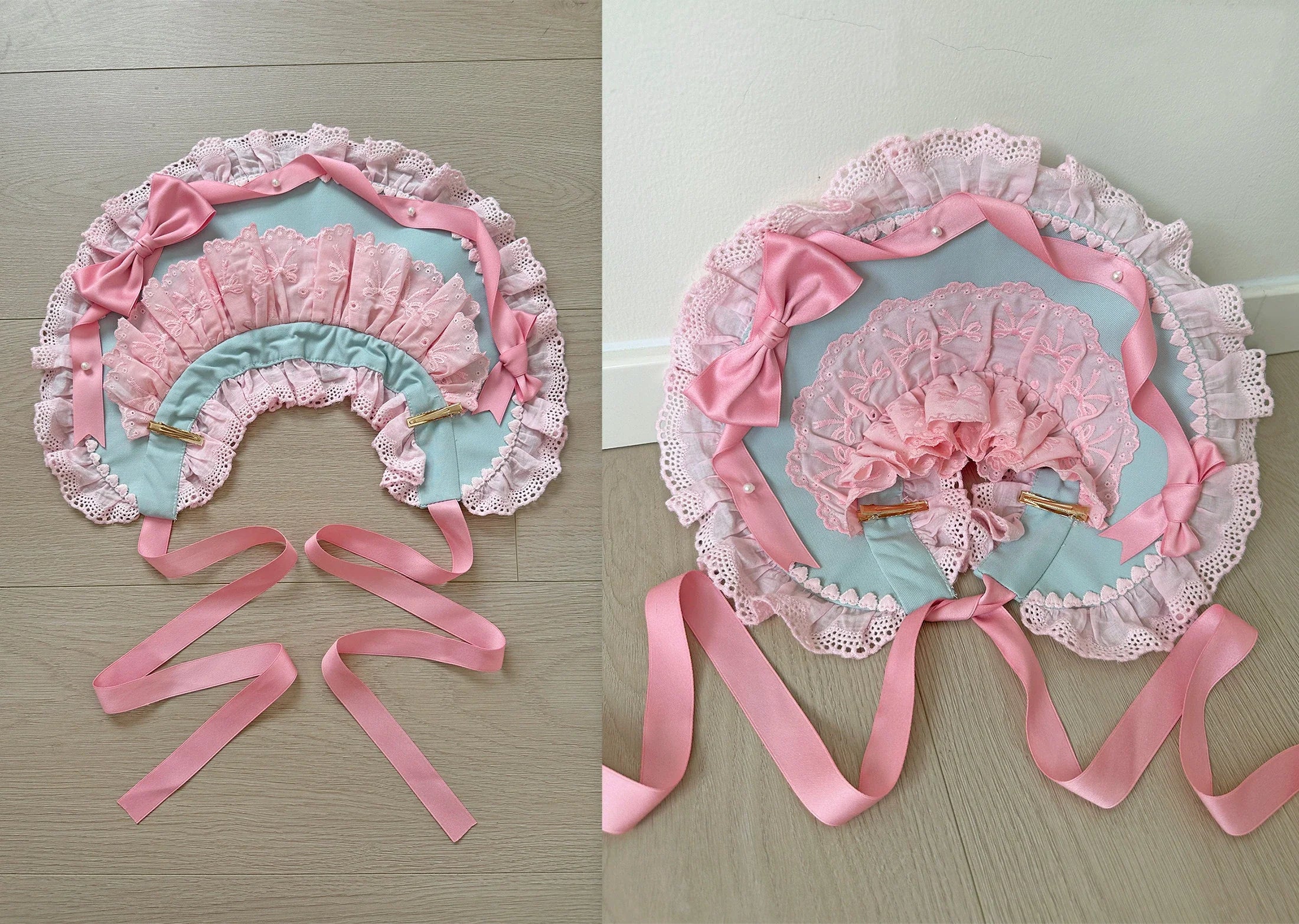 Cream Fondant Sweet Retro Six-Panel Lolita JSK and Accessories - image 31