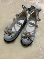 Dreamy Starry - Sweet Lolita Shoes Low Heel Bow Shoes - image 20