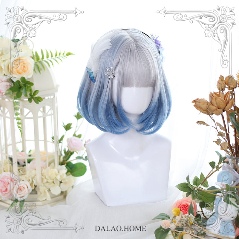 Sweet 30cm BOBO Short Lolita Wig Multicolors - image 2