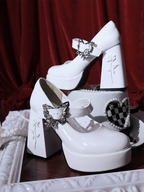 The cycle of all things - Lolita High Platform Shoes with Elegant Butterfly Buckle - image 20