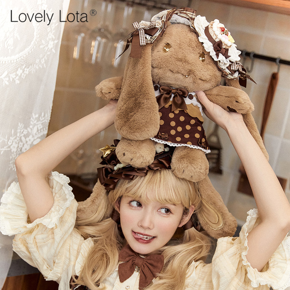 KOKO Chocolate Rabbit - Furry Bunny Lolita Bag - image 3