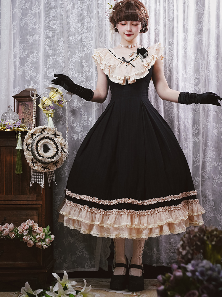 The cycle of all things - Lolita High Platform Shoes with Elegant Butterfly Buckle - image 11