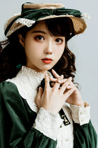Vintage Elegant Velvet OP Dress - image 53