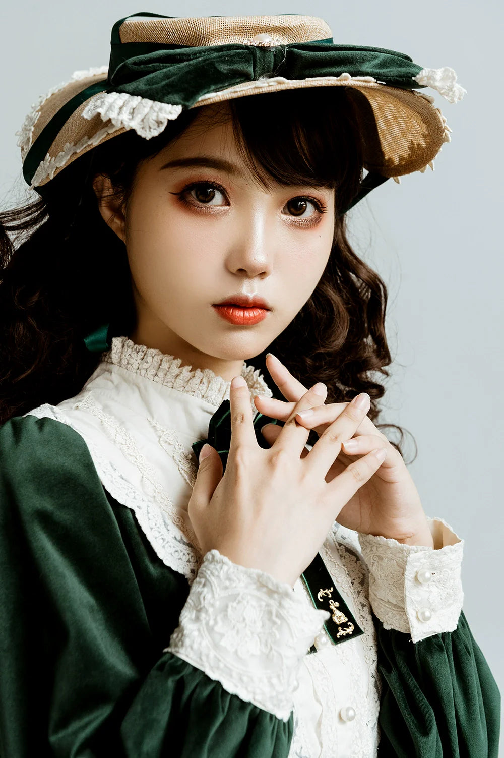 Vintage Elegant Velvet OP Dress - image 53
