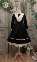 Vintage Elegant Velvet OP Dress - image 92