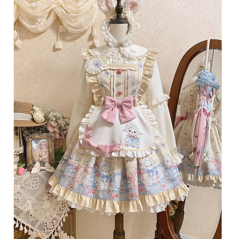 Goat Baa Bedtime Story Kawaii Lolita JSK - image 1