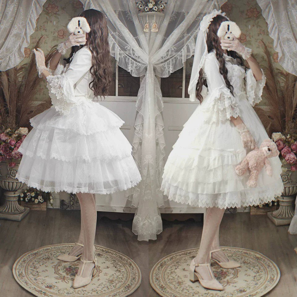 Magic Petticoat - Wedding Lolita Puffy Hoop Petticoat - image 3