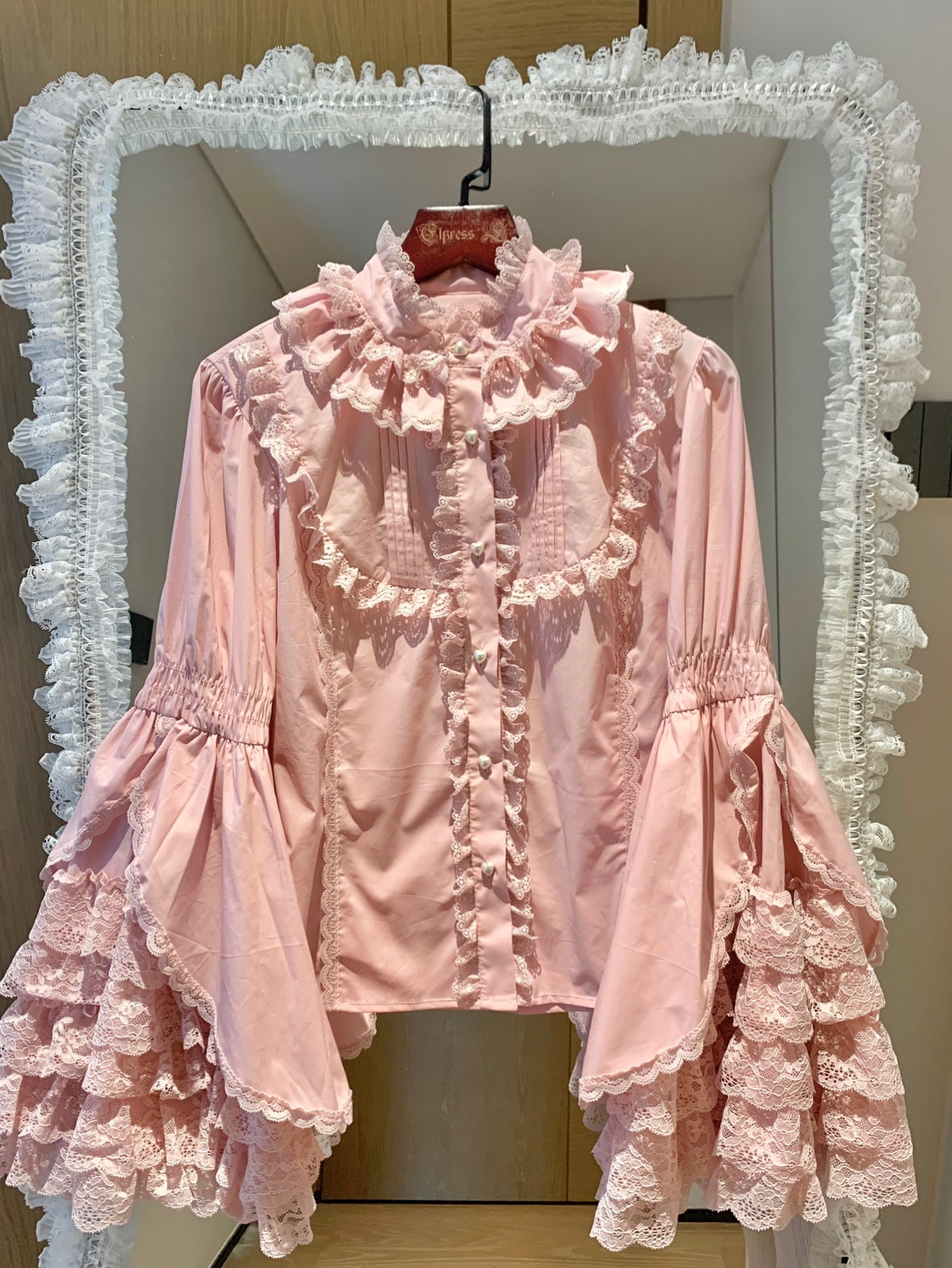 Liliya's Secrets Cotton Lolita Princess Sleeve Blouse - image 4