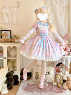 Sweet Bunny Bear - Sweet Lolita Dress Long Sleeve Winter Lolita OP - image 11