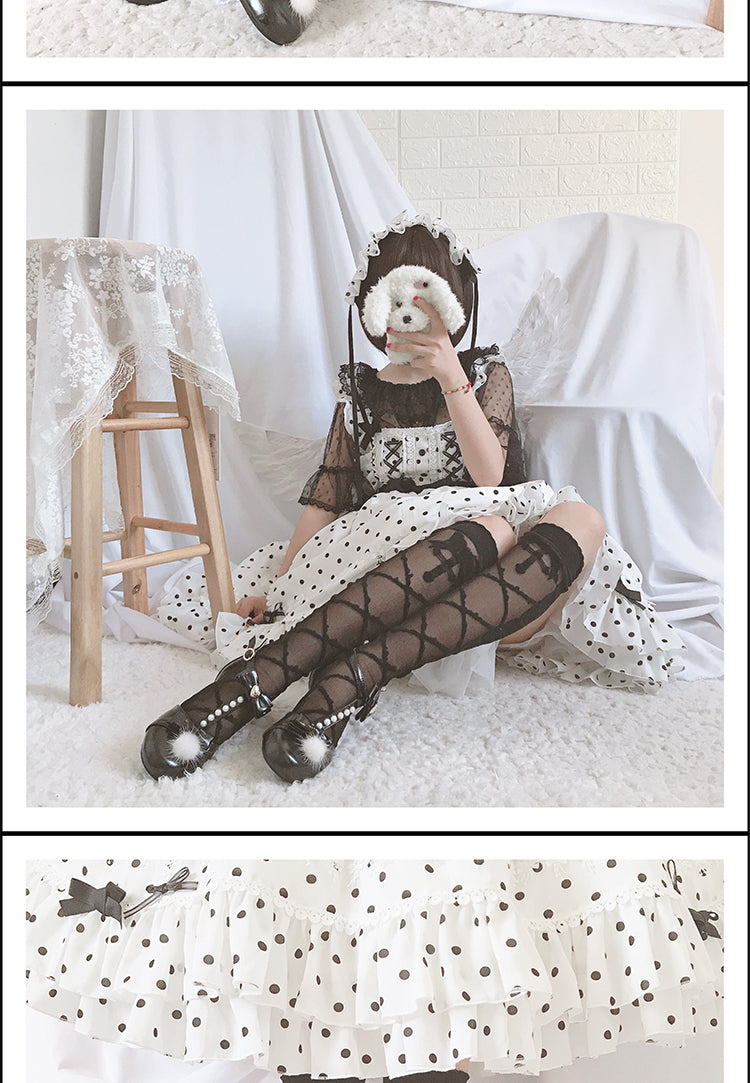 Thorn Kiss - Lolita Thigh Stockings Lolita Pantyhose - image 15