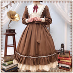 Rose Silhouette - Vintage Classic Lolita OP - image 24