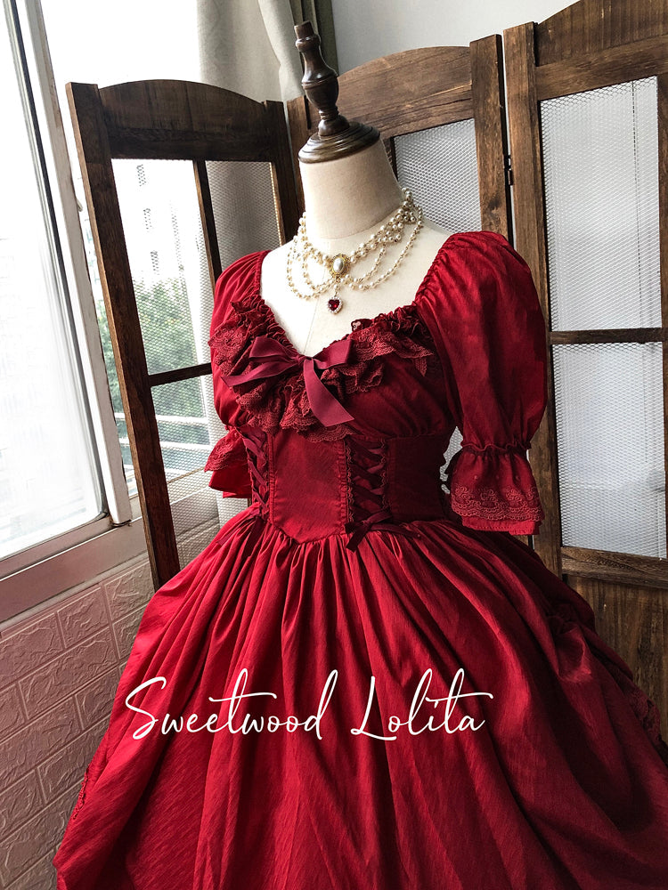CLA Vintage French Lolita OP Dress - image 52