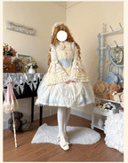 Plus Size Lolita Blouse, Princess Sleeves - image 2