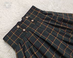 Rose - Elegant Lolita Fishbone Grid Skirt Customized - image 95