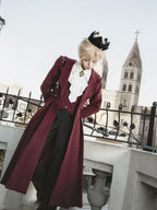 The Legend of Dracula - Gothic Ouji Lolita Winter Coat Set - image 8