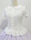 Daily Lolita White Short Sleeve Shirt - image 3