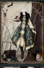 Tarot - Elegant Lolita Dress Classicl Court Style Lolita OP Salopette - image 14