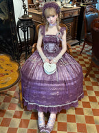 Foggy Vineyard - Fishbone Classic Lolita Bodice, Maxi Skirt - image 5
