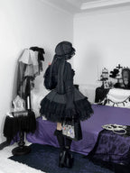 Bunny Fantasy Gothic Lolita JSK Dress and Princess Sleeve Shirt - image 26