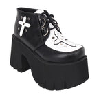 Gothic Lolita Cross Classic Platform Shoes - image 3