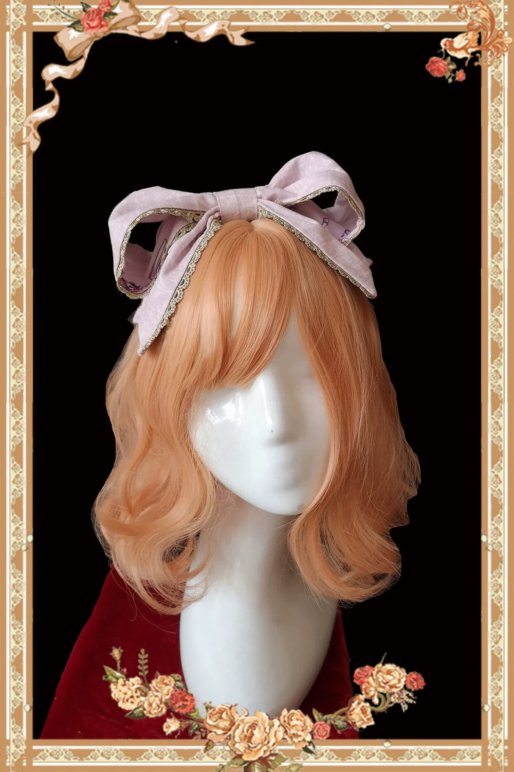 Sweet Lolita Accessories Bonnet KC Socks Beret - image 52