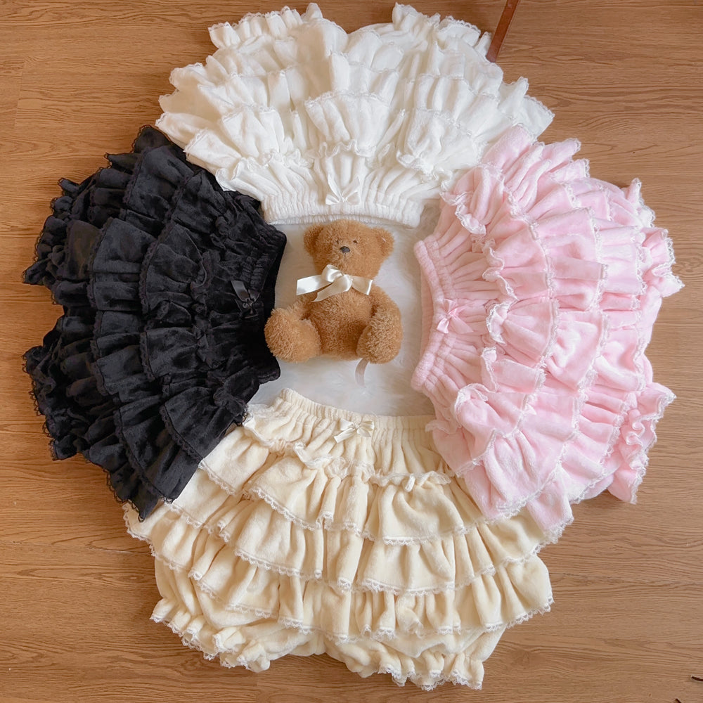 Winter Lolita Bloomer Sweet Cake Leggings - image 1